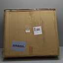 Shower Chair for Elderly & Disabled, Stainless Steel Foldable Shower Seat with Arm and Back, Height Adjustable Safety Bath Seat for Inside Shower, Shower Seat for Bathtub, 500lbs Capacity