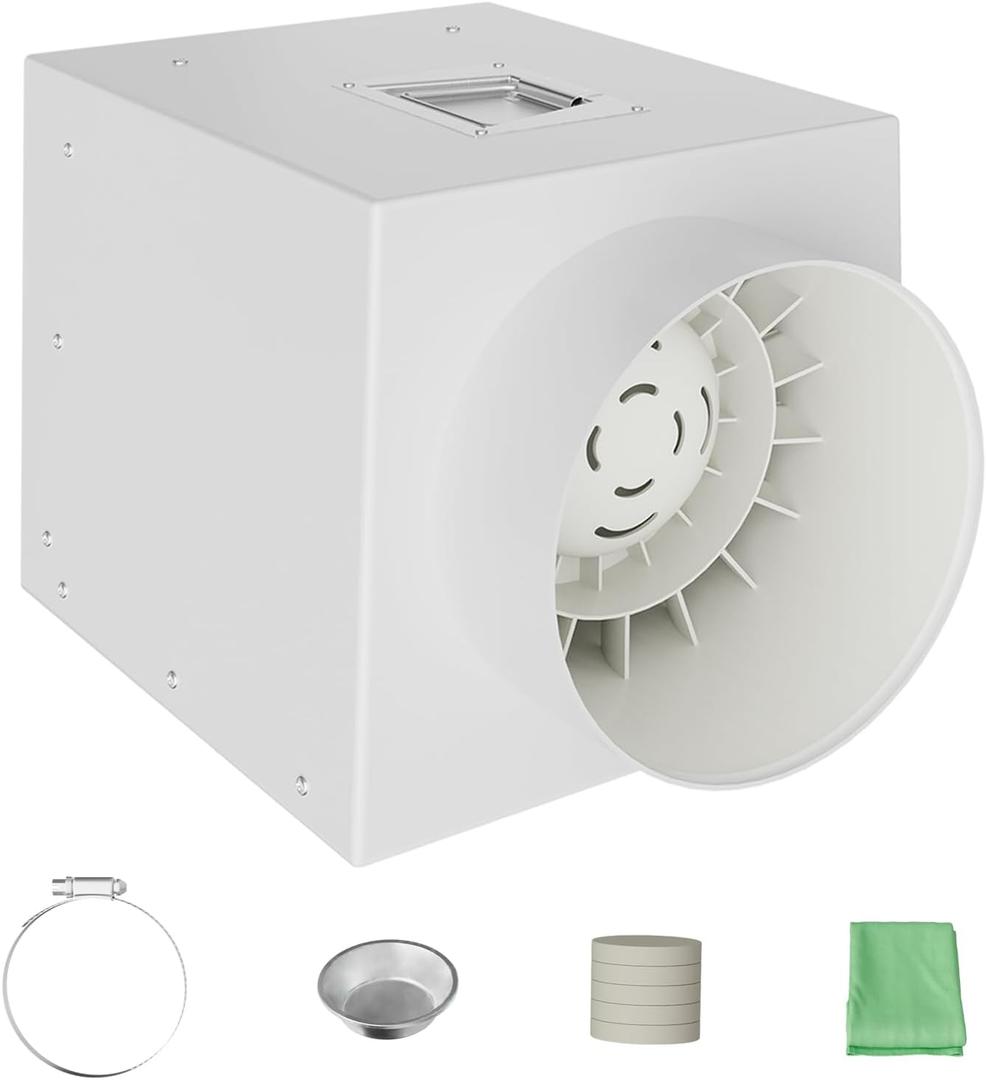 Sewer Smoke Test Blower, Used to Check for Pipe Leaks and Locate The Source of Leak, Ventilation Plumbing Smoke Machine, for Sewer, Ventilation Duct, Drainage Duct, and Sewage Duct