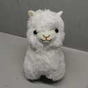 Alpaca Plush Toy, 13.7""/35cm Stuffed Animal Alpaca Doll Plushie Hug Pillow Soft Fluffy Cushion Super Christmas Valentine Gift, Birthday, White