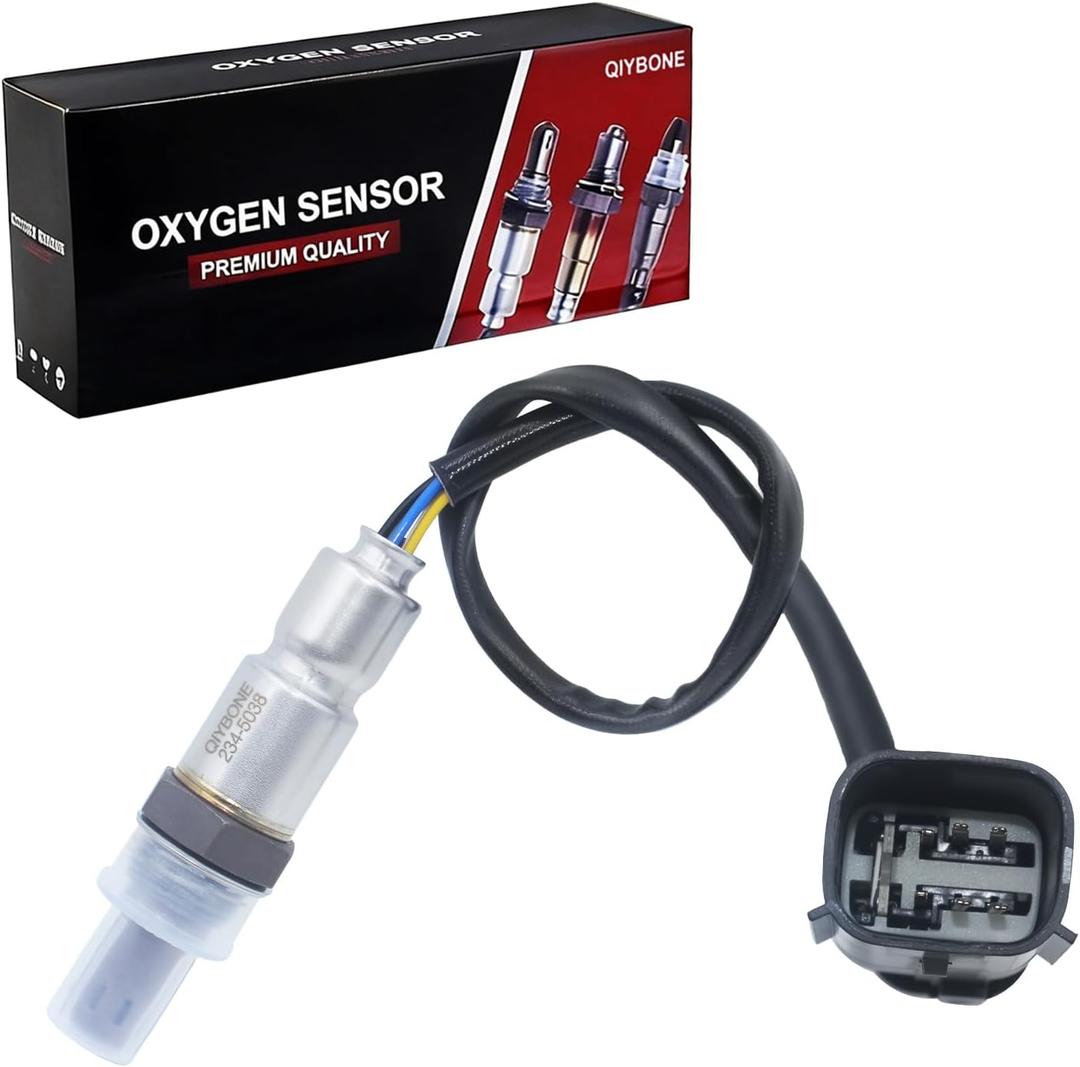 1Pc Oxygen O2 Sensor Upstream 234-5038 for Ford Mustang 2011-2014 F-150 F150 Explorer Escape Fusion Edge Transit Flex, MAZDA6 CX-9 Tribute, Lincoln MKT 2013-2015 MKZ MKX MKS 3.7L Replace BL3Z9F472A