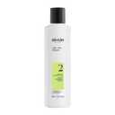Nioxin System 2 Scalp + Hair Thickening Shampoo For Natural Hair with Progressed Thinning Boost Hair Density with Niacinamide & Biotin (10.1 Fl Oz (Pack of 1))