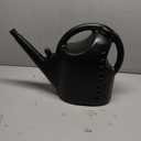 Amazon Basics, Watering Can, Black, 2.64 Gallon Capacity