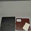 Bocasal Compatible with iPhone 17 Pro & iPhone 17 Pro Max Wallet Case with Card Holder PU Leather Magnetic Detachable Kickstand Shockproof Wrist Strap Removable Flip Cover 6.1 inch (Brown)