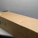 Kozyard 50" W x 48" H Outdoor Privacy Screens Aluminum Post, Air Conditioner Fence Panels, Pool Equipment Enclosure, Trash Can Screens Fence Kit for Outside Backyard Patio 4Panels (3Black Panels/DarkGray Frame)