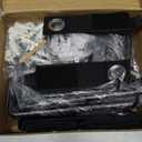 18 Pack Garage Hooks Heavy Duty - Anti-Slip Coating Garage Storage Hooks for Hanging BikeLadderGarden ToolsHose (Black)