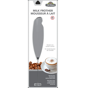 Jacent Battery Operated Handheld Milk Frother, 1 Pack, Mix Foamy Cocktails, Whip Up Sauces And Salad Dressings, Make Whipped Cream, Breakfast Omelets
