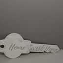 Labend Home 30" Large Sold Sign Key-Shaped - Double-Sided Home Sweet Home Real Estate Photo Prop - Closing Gift for Realtors & New Homeowners - Corrugated Plastic