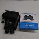 10-30x50 High Power Military Zoom Binoculars for Adults, Low Light Night Vision/Daily Waterproof / BAK7 Prism/FMC Lens, HD Professional Binoculars for Bird Watching, Hunting, Outdoor, Hiking (Black)