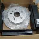 MOTOREVO Rear Brake Rotors Kit for Camry [2007-2011] GEOMET Rotors [11.1in 281mm] App Universal 2007 2008 2009 2010 2011 Rotors Kit [Note 2010 Except Japan Production] Drilled & Slotted Rear Discs