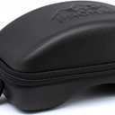 Snow Goggles Case, Semi Hard EVA Ski Goggles Case with Aluminum Bag Strap & High-Performance Proof Zipper - Compact & Lightweight Travel Carrying Snowboard Goggles Bag