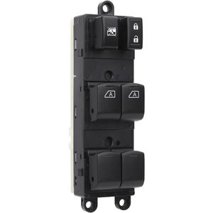 Power Window Control Switch Master Controller Door Button Front Left Driver Side Compatible with Nissan Pathfinder 2007 2008 2009 2010 2011 2012 Replaces OEM 25401-ZL10A 25401-ZL10B 25401-ZL10C