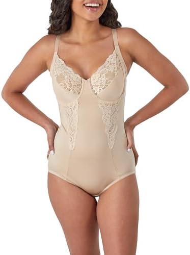 Maidenform womens Ultra Firm Body Shaper With Built-in Underwire Bra, All-over Body Shapewear 38DD