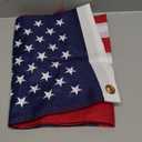 8x12 FT American Flag for Outside, Best Embroidered Stars and Sewn Stripes, 210D Heavy Duty Polyester, Suitable for Outdoor High Winds Areas (American flag 8x12 FT)
