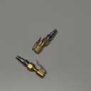 SAFELIFE Air Chuck, Heavy Duty Open Flow Lock On Tire Chuck with Clip for Inflator Gauge Compressor Accessories (Yellow)