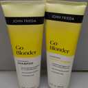 John Frieda Go Blonder Shampoo and Conditioner Set, Gradually Lightens Blonde Color Up, For Natural or ColorTreated Hair, 8.3 oz, Pack of 2