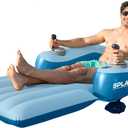 PoolCandy Splash Runner Pro 2.0 - Motorized Pool Float for Adults | Motorized Pool Lounger with Dual 66W Powerful Motors, Dual Joystick Control, Phone Holder & Cup Holder