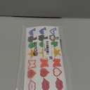 Chinco Store 210 Pieces Tanning Sunbathing Stickers Perforated Body Stickers for Self Adhesive Tanning Bed Sticker Heart Lips Stickers Butterfly Dolphin Stickers, 7 Styles (Cute Style)