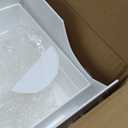 3Pcs White Buffet Risers 10" 12" 14" Acrylic Food Risers Display Stands Catering Supplies Buffet Display with Hollow Bottom