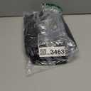 Heavy Duty 210D Oxford Outdoor Garden Storage Trunk Cover, Waterproof Weatherproof Protector With Adjustable Strap And Quick Release Buckle, Black, L130xW60xH71cm(M)