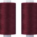 Simthread All Purpose Thread Polyester 400Y Cherry Red