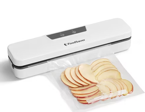 FoodSaver Everyday Vacuum Sealer with Precut Bags: Best Food Vacuum Packer, White, Spot Clean