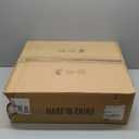 8-Light Mid-Century Sputnik Chandelier, Woodgrain Branch Arm Ceiling Light with White Globe Shades, Modern Farmhouse Pendant Fixture for Dining Room, Kitchen Island, Living Room, Bedroom