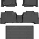 ANBINGOFloor Mats Fit for Toyota 4Runner(5 Seats) 2003-2009 & Cargo Liner All Weather Mats for Toyota 4Runner TPE Car Mat Rugs for 4Runner Rubber Trunk Carpet for 4Runner Automotive Accessories