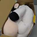 Weighted Cow Stuffed Animals Weighted Plush Toy 24" 4.2lb Cute Cow Hugging Dolls Plushies Pillows for Boys and Girls (White & Black)