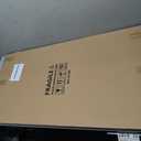 TEPAKIHI Winter Landscape Canvas Wall Art for Living Room Bedroom, Snowy Mountain River Nature Painting Framed Artwork Home Decor Ready to Hang (48L" x 24W")