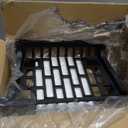 AGTEK 24 inch Fireplace Log Grate Heavy Duty Solid Steel Fire Grates Wood Stove Chimney Burning Rack Holder