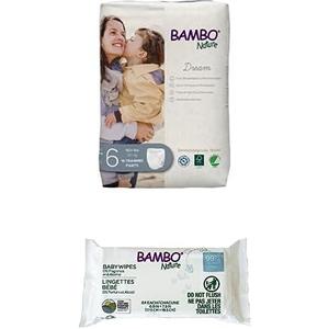 Bambo Nature Premium Training Pants, Size 6 99% Biobased Water Wipes - Pack of Each