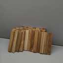 Wall!Supply 3D Wall Panels  Reclaimed Vertical Asian Teak Wood  Home Decor Wallpaper Alternative for Living Room, Bedroom & Office  Easy DIY Installation  16 Pack, Covers 11.15 Sq Ft