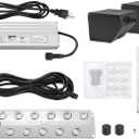 Dyna-Living Mist Maker Ultrasonic Fogger 12 Head Mist Maker Fogger 9000ml/H Ultrasonic Mister Fogger Pond Mister Atomizer Pond Fogger with Float, IP67 Waterproof Halloween Fog Mist Machine