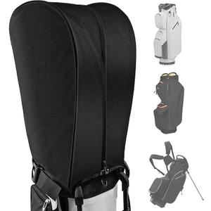 RVRAYS Golf Bag Rain Cover, Golf Club Protector, Waterproof Rain and Dust Covers, Easy Access Adjustable Golf Bag Rain Hood Cover,Garage Storage Honeycomb Rainproof Material