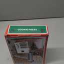 YEHOSHUN Cookie Press Kit, Upgraded Cookie Maker Gun, Stainless Steel Spritz Cookies Press for Baking With 20 Cookies Discs And 4 Piping Tips, for DIY Christmas Cook-ie Maker and Decorating