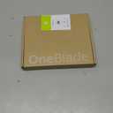 Norelco Philips OneBlade 360 Hybrid Face, Electric Beard Trimmer and Shaver, with 360 Blade Technology, 1x 360 Blade for Face, 5in1 Adjustable Comb, Model QP2724/90 (Black & Lime Green)