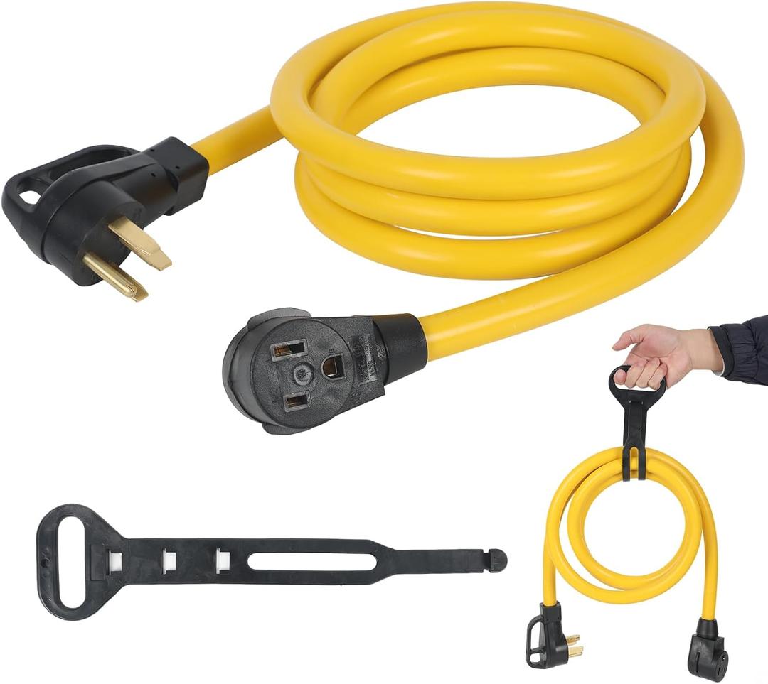10FT NEMA 14-50P to 6-50R Welder Extension Cord, ZDHQLHJ 50Amp 4 Prong 14-50 Male Plug to 3 Prong 6-50 Female Receptacle, Generator Welder Dryer EV Charger Power Cord
