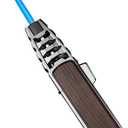 Brite Fire Torch Lighter, Bright Fire Torch Lighter, Solar Beam Torch - The Hottest Torch on Earth, Waterproof and Windproof for Kitchen,Camping Grill,Outdoor,Mens Gifts (Without Gas) (Brown)