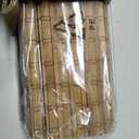 LazBlinds No Drill Bamboo Roman Shades, 38" W x 64" H, Highfield Teak