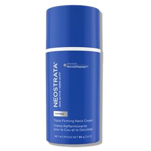 NEOSTRATA Skin Active Triple Firming Neck Cream, Anti-Aging Moisturizer with MicroDiPeptide229 to Tighten and Smooth Wrinkles Neck & Dcolletage, Fragrance Free, For all Skin Types, 80g