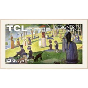 TCL 55" Designer Series Picture Frame TV, QLED 4K, 55A300L, 2026 Version
Free Curated Art Library & AI Art, Matte Screen, UltraSlim 1.1" Depth, 144Hz, Dolby Vision, HDR, Frame & Flush Mount Included