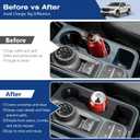 1797 Cup Holder Insert fit for Ford Maverick 2022 2023 2024 2025 Accessories Interior Center Console Silicone Waterproof