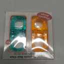 Magnetic Hair Clips 2-Pack | Hair Clips for Styling & Thick Hair | Claw Clips & Barrettes for Women | Strong Hold Non-Slip No-Crease Hair BarrettesBlue + Orange