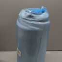 Curved Dog Stairs Ramp for High Beds 19.7" H, 4-Step Dog Steps for Small Dogs and Cats, Removable and Washable Pet Stairs for High Bed Climbing, Non-Slip Balanced Pet Step Indoor, Deep Grey