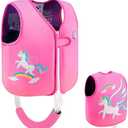 Pottwal Swim Vest for Kids - Swim Jacket - Made of Neoprene & EPE - with Adjustable Crotch Strap, Size S, 11-15KG