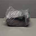 Car Lumbar Pillow and Car Neck Pillow Set - Memory Foam Ergonomic Seat Cushion, Relieve Driving Fatigue, Air Permeability Comfortable Neck and Lumbar (Black)