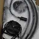 BrkNit 6-Light Black Chandelier, Candle Chandeliers for Dining Room, Vintage Farmhouse Chandelier Light Fixture for Entryway, Bedroom, Foyer and Living Room