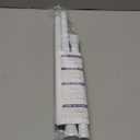 White Tension Curtain Rod for Windows 28 to 48 inch, Adjustable Expandable Pressure Spring Curtain Rod No Drilling, 7/8" Curtain Rod for Bedroom Doorway Closet Door