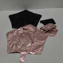 Star-Shaped Balloons, 4 PCS, Black And Pink