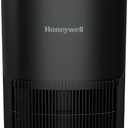 Honeywell Allergen Plus Compact HEPA Small Room Air Purifiers for Home, Up to 530 Ft Coverage, 3-in-1 Filter, Pet Dander, Smoke & Odor Reducer Air Quality Sensor with Auto Mode, Black, HPA125B